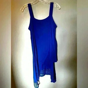 Long Sleeve Peekaboo Shoulder Offside & Flowy Cotton Comfy Activewear Shirt